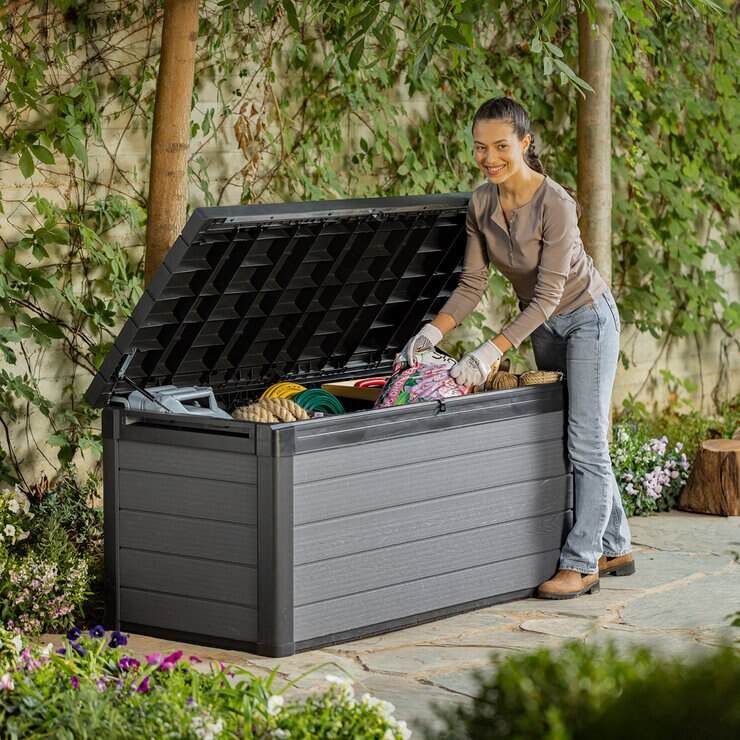 Keter, Cortina Caja de almacenamiento de 567 L — Imagen 2 de 3