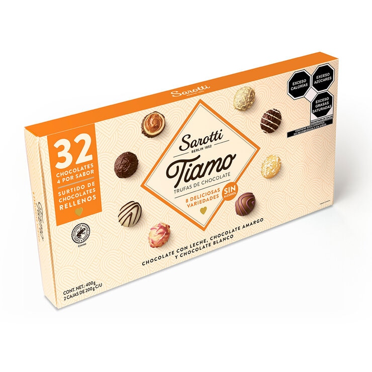 Sarotti Tiamo Surtido de Chocolates Rellenos 400 g — Imagen 1 de 3