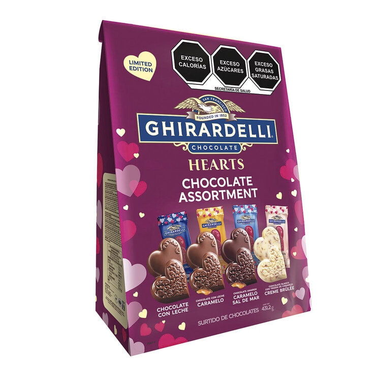 Ghirardelli Hearts Chocolates Surtidos 431 g — Imagen 2 de 4