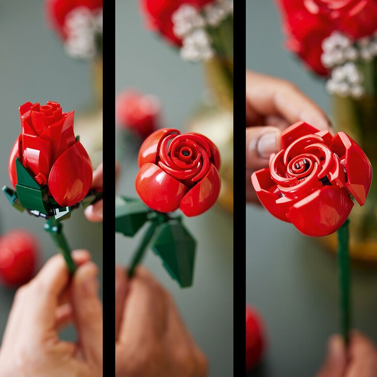 LEGO Ramo de 12 Rosas Rojas — Imagen 4 de 4