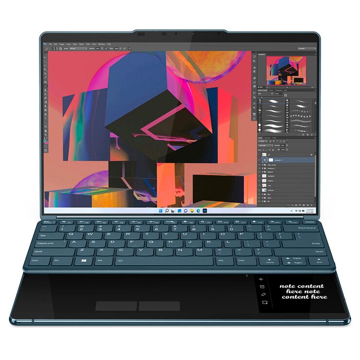 Lenovo Yogabook 9i Laptop Doble Pantalla 13.3" 2.8K OLED Intel Core i7 16GB 1TB SSD — Imagen 4 de 4