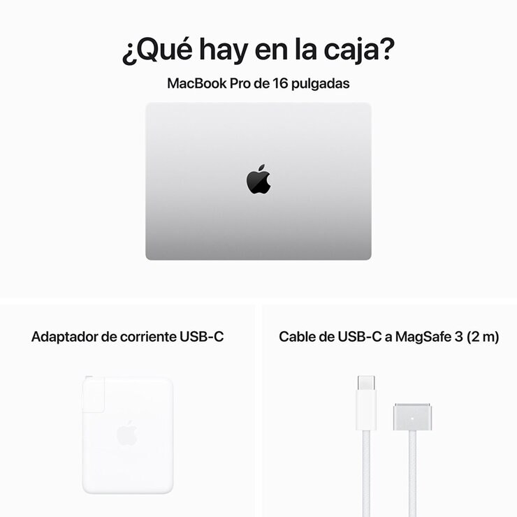 Apple MacBook Pro 16" Chip M3 Max 1TB Plata — Imagen 4 de 4