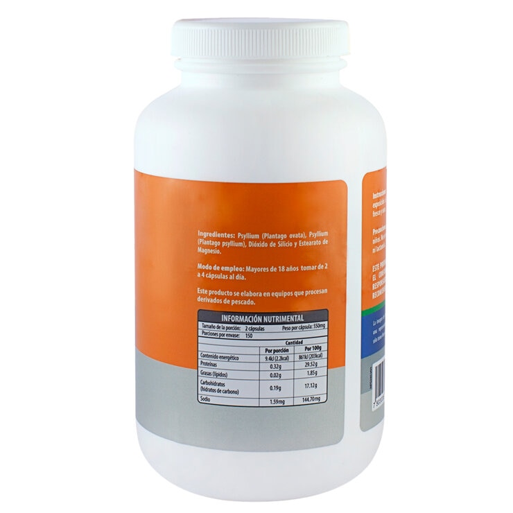 Naturagel Psyllium Plantago 300 Cápsulas — Imagen 3 de 3