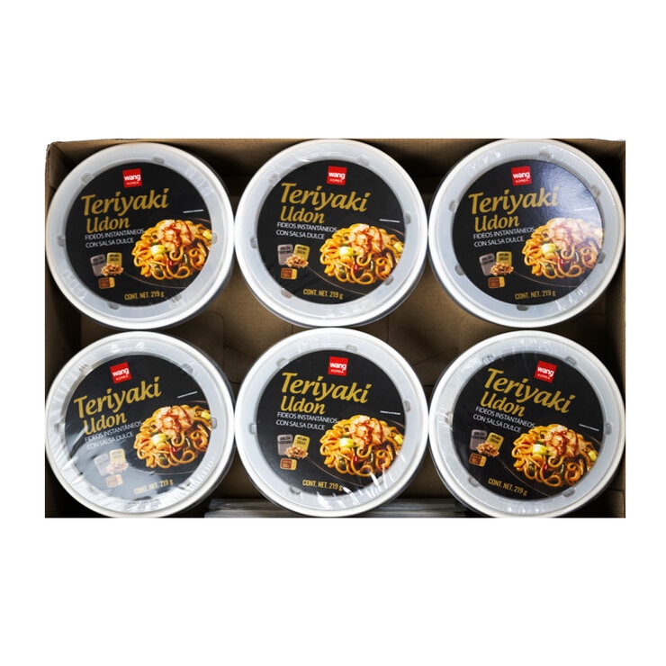 Teriyaki Udon Fideos Instantáneos 6 pzs de 219 g — Imagen 4 de 4
