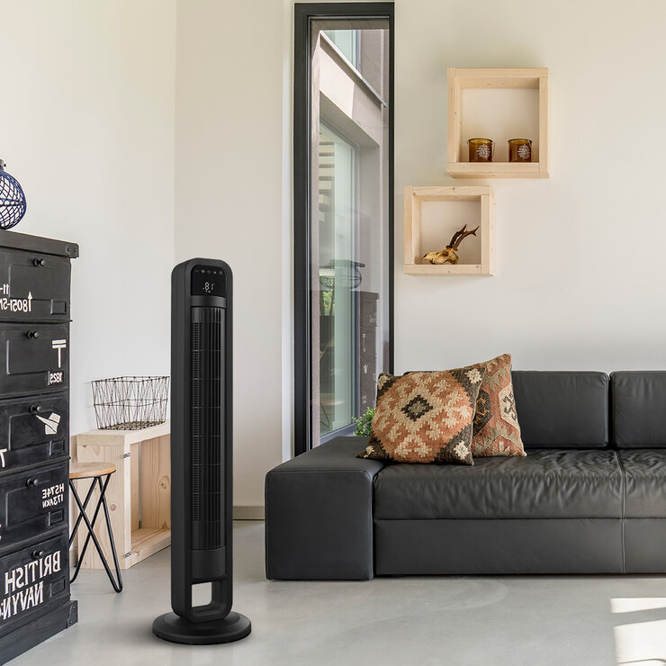 OmniBreeze, ventilador de torre, 4 velocidades — Imagen 2 de 3