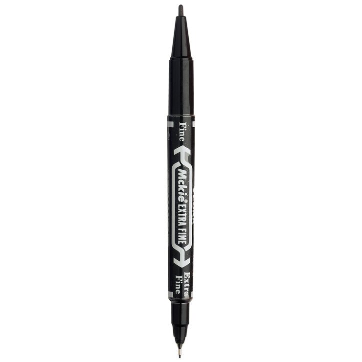 Zebra Marcadores de Tinta Permanente Mckie 8 Piezas — Imagen 3 de 3