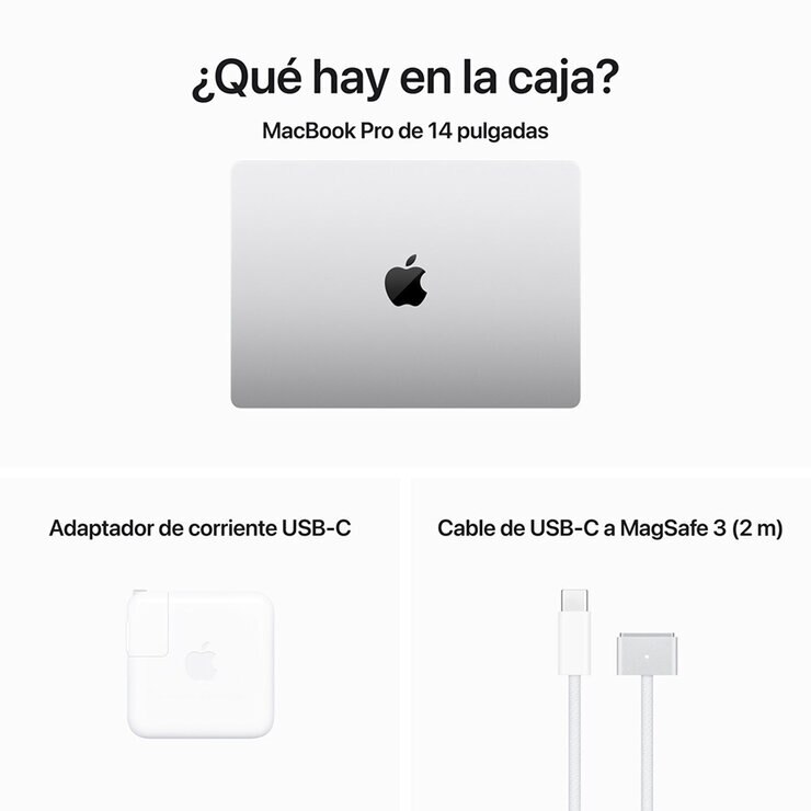 Apple MacBook Pro 14" Chip M3 Max 1TB Plata — Imagen 4 de 4