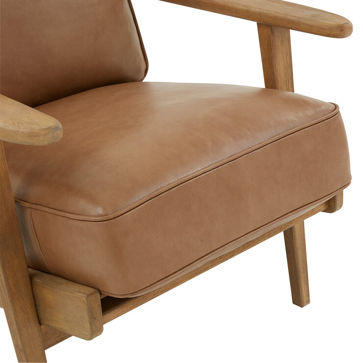 Synergy Home Furnishings, Silla Decorativa de Piel  — Imagen 3 de 4