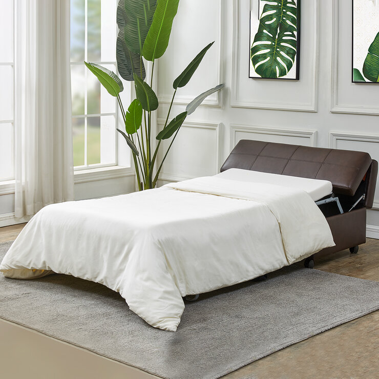 Synergy Home Furnishings, Otomano con Cama Integrada — Imagen 1 de 4