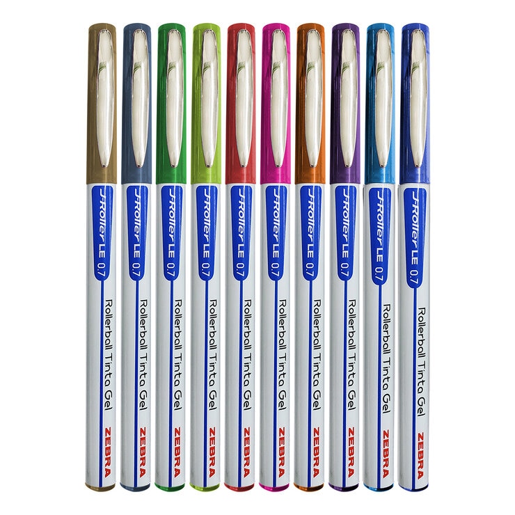 Zebra Bolígrafos J-Roller Tinta Gel 10 Piezas — Imagen 1 de 3