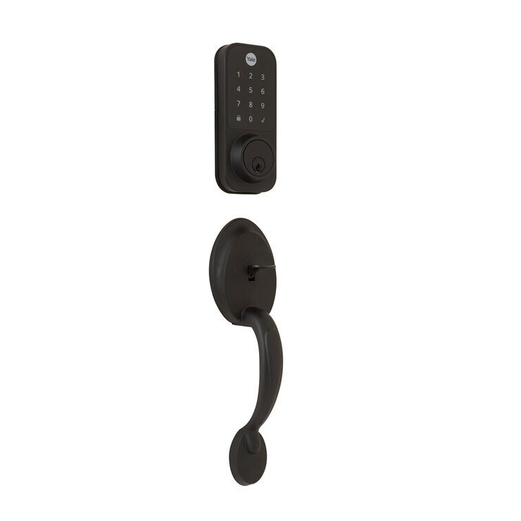 Cerradura YDD120 Gatillo Venecia, Manija San Carlos Negra — Imagen 4 de 4
