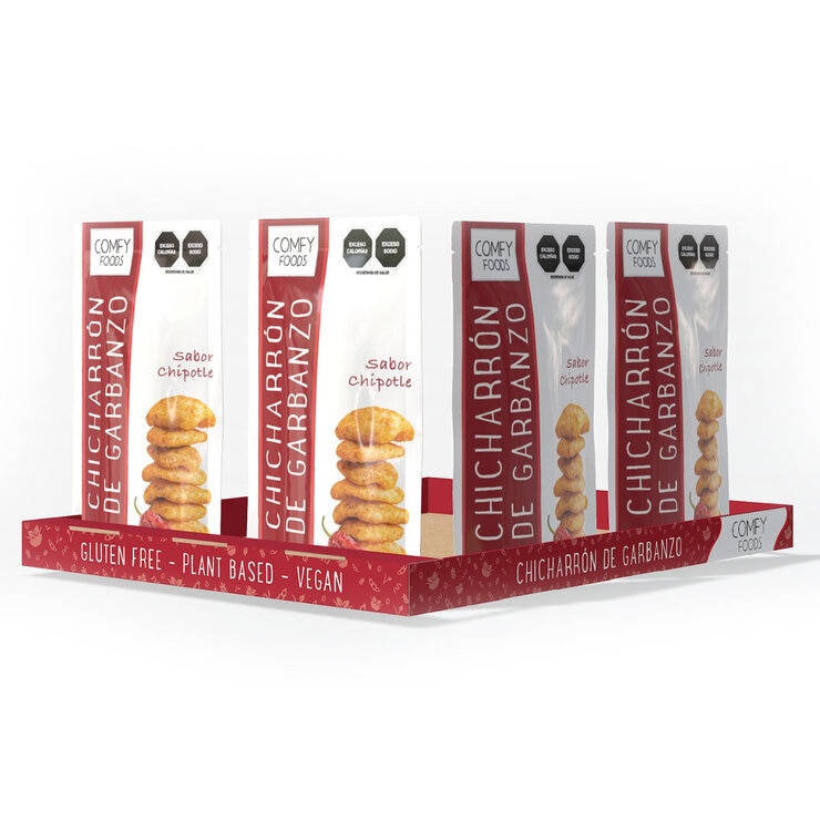 Comfy Foods Chicharrín de Garbanzo 600g — Imagen 3 de 3