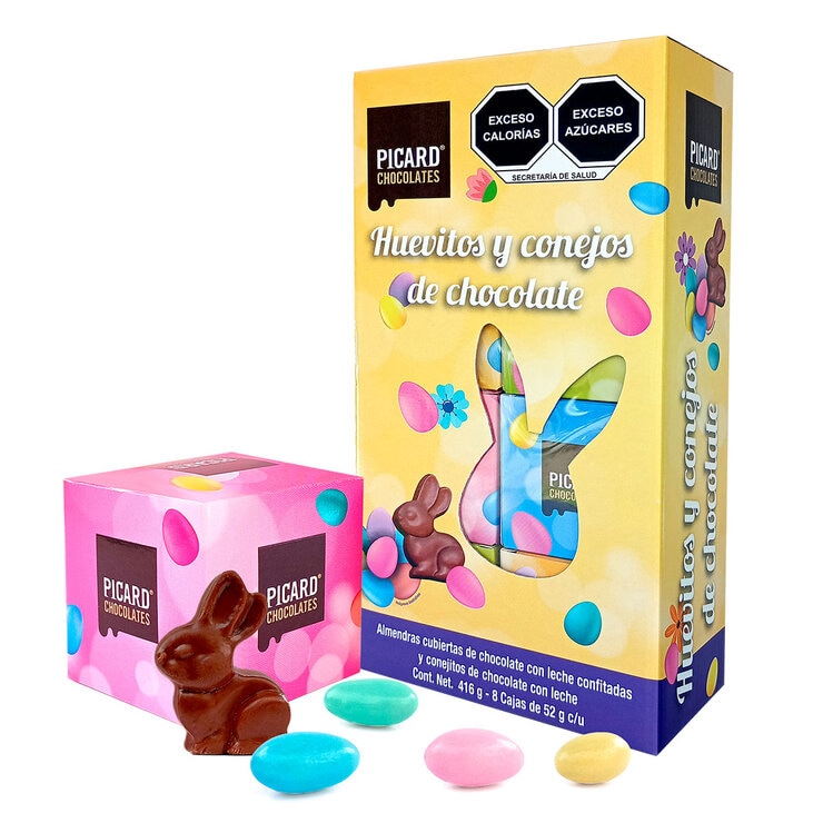 Picard Huevitos y Conejos de Chocolate 416 g — Imagen 2 de 4