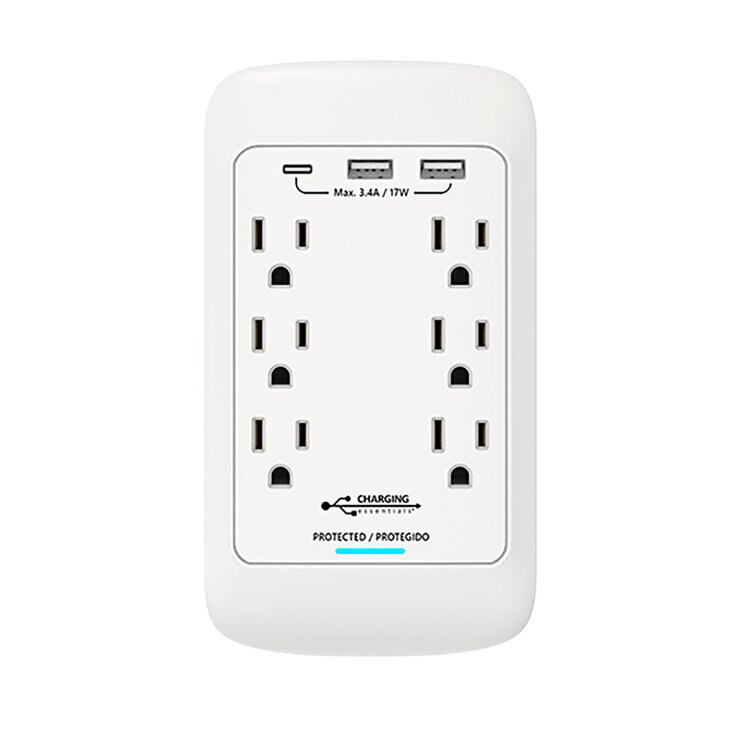 Charging Essentials, Juego de 2 Tomacorrientes de Pared — Imagen 1 de 4
