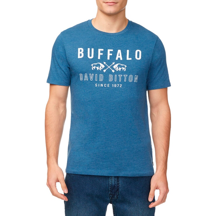 Buffalo David Bitton Playera para Caballero Varias Tallas y Colores — Imagen 2 de 4