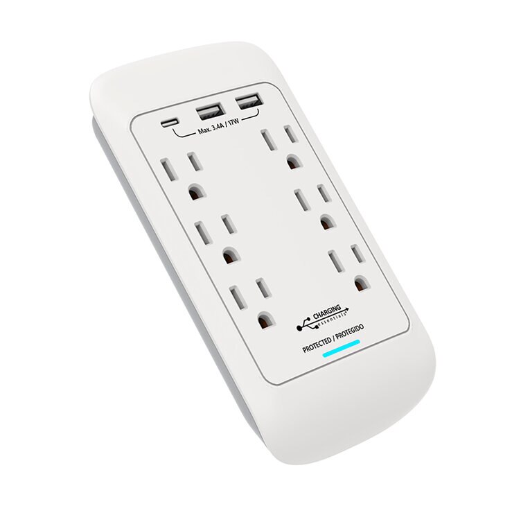 Charging Essentials, Juego de 2 Tomacorrientes de Pared — Imagen 3 de 4