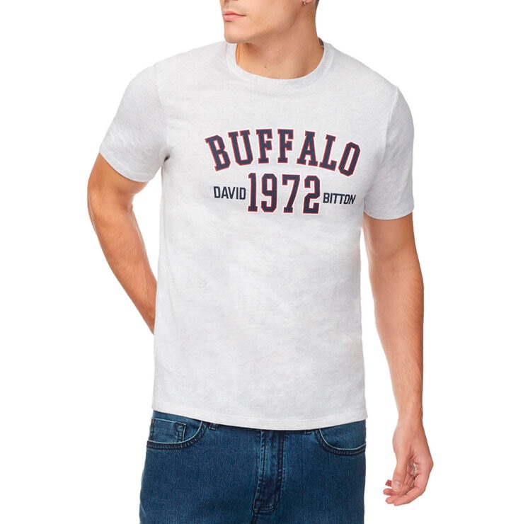 Buffalo David Bitton Playera para Caballero Varias Tallas y Colores — Imagen 4 de 4