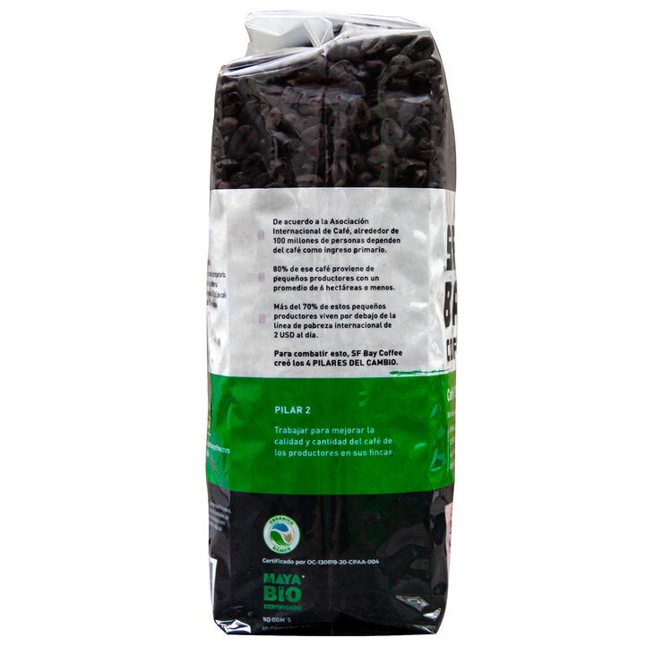 San Francisco Bay Coffee Café en Grano Orgánico de Chiapas 1 kg — Imagen 4 de 4