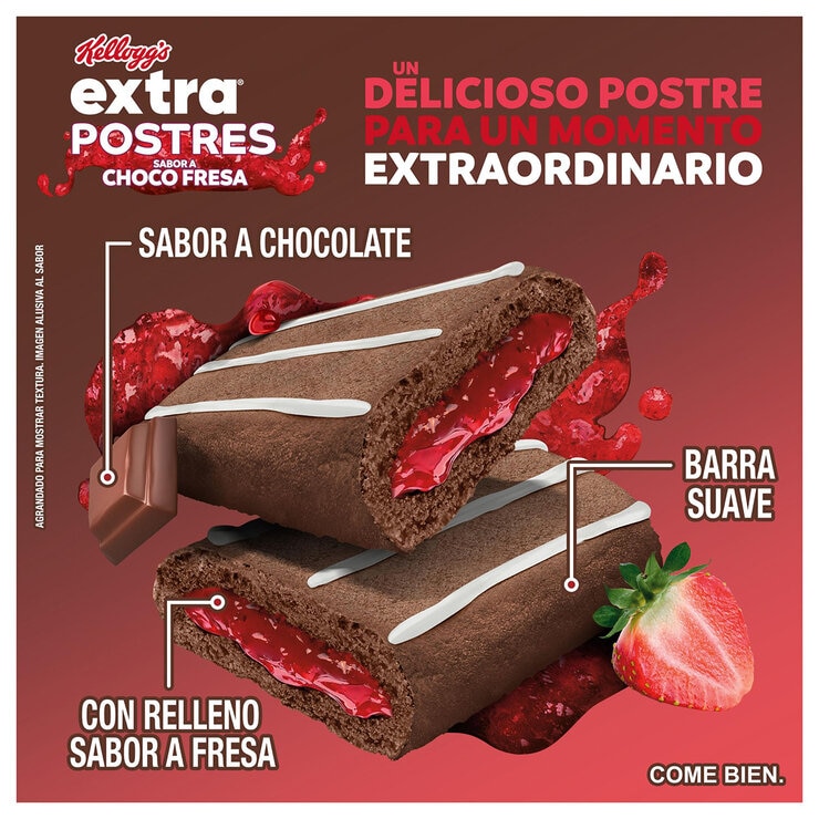 Kellogg's Barra Extra Postre Choco Fresa 792 g — Imagen 4 de 4