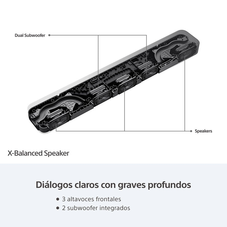 Sony Barra De Sonido de 3.1 Canales con Dolby Atmos/DTS:X — Imagen 3 de 4