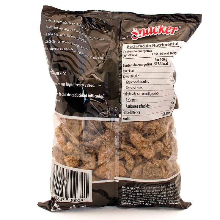 Snacker Chicharrón de Cerdo Salsa Negra 320 g — Imagen 2 de 4