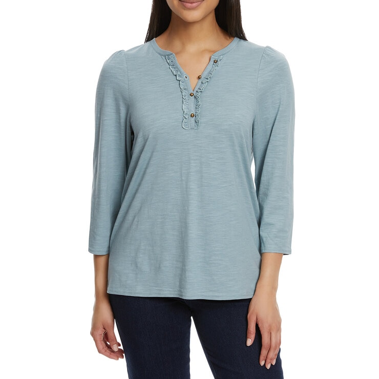 Gloria Vanderbilt Camisa para Dama Varias Tallas y Colores — Imagen 3 de 3
