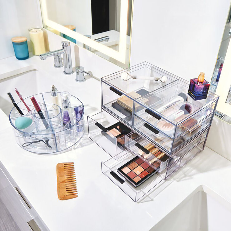 iDesign Organizadores para Cosméticos de 3 piezas — Imagen 1 de 4
