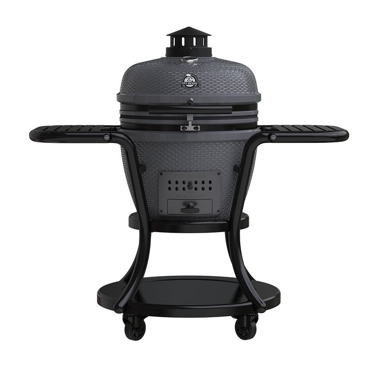 Pit Boss, Asador de Cerámica a Carbón Color Gris — Imagen 1 de 4