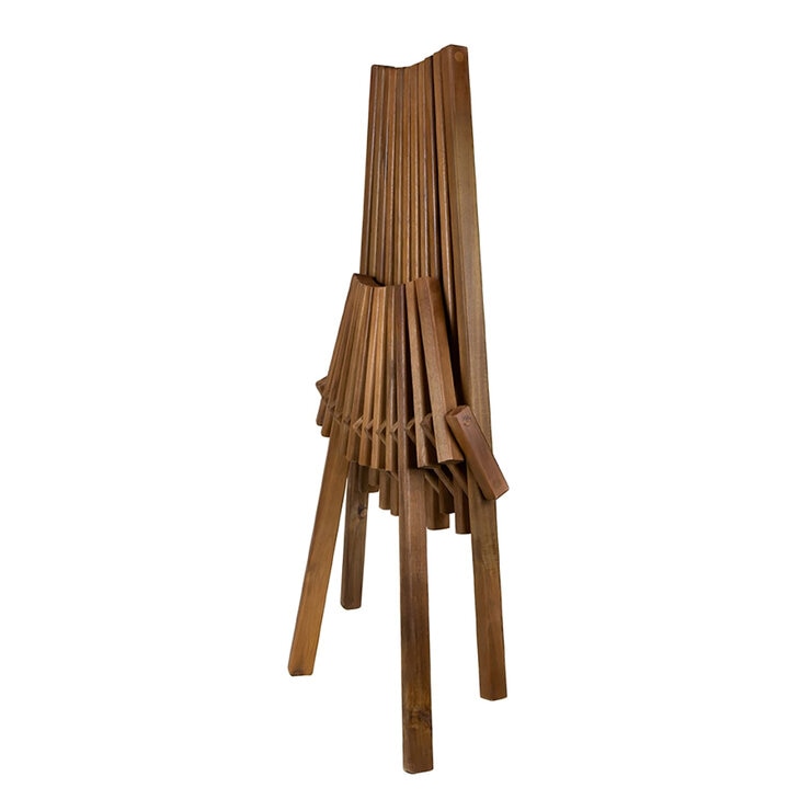 Melino Silla Plegable de Madera — Imagen 2 de 3