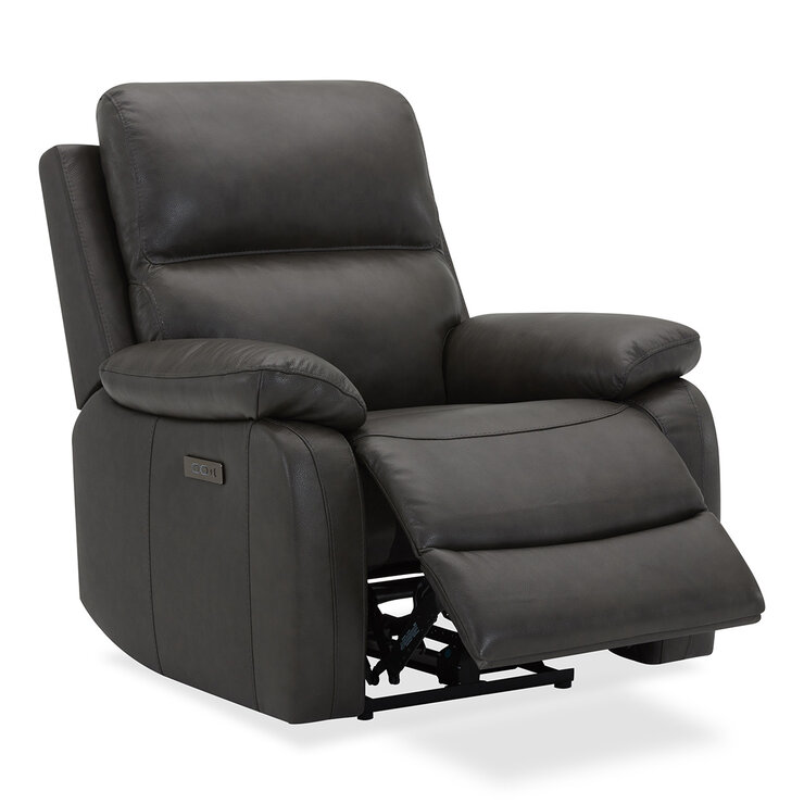 GilmanCreek Furniture, Sillón Reclinable de Piel con Sistema Eléctrico — Imagen 2 de 4