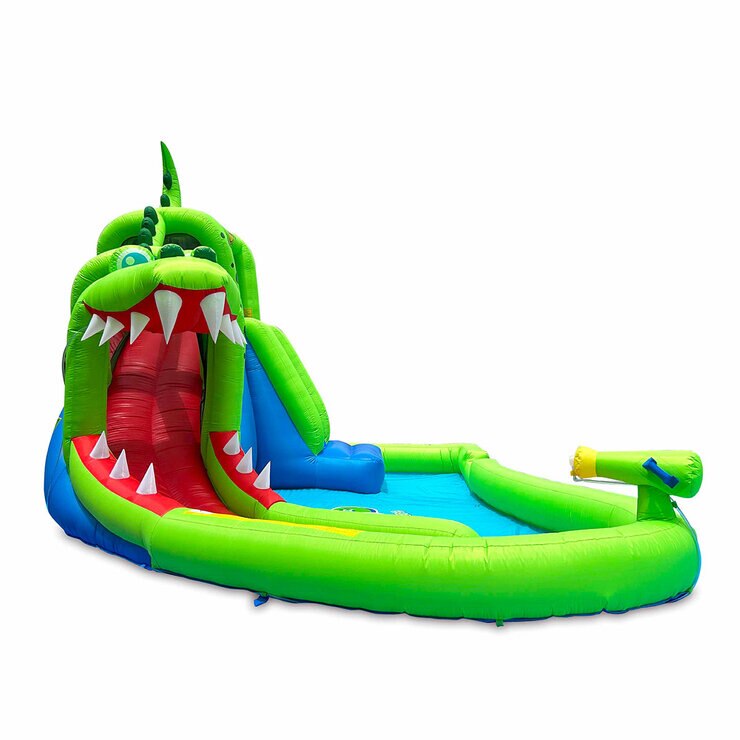 Happy Hop Tobogán Acuático Inflable de Cocodrilo  — Imagen 2 de 4