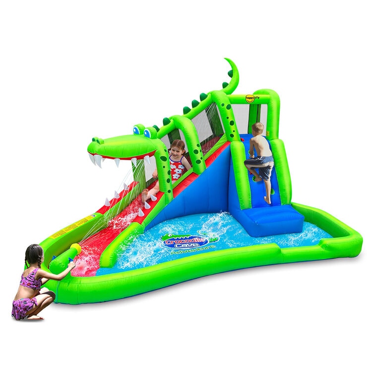 Happy Hop Tobogán Acuático Inflable de Cocodrilo  — Imagen 1 de 4