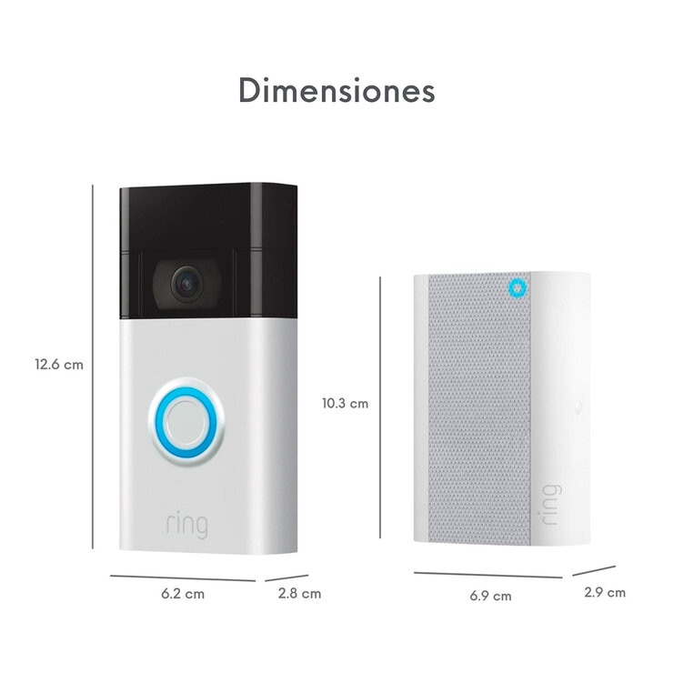 Ring, Bundle, Videodoorbell + Chime Pro — Imagen 3 de 4