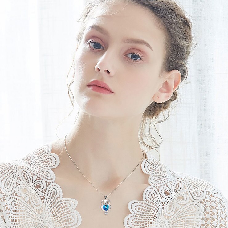 Mayfer, Dije de Búho con Cristal Austriaco — Imagen 2 de 4