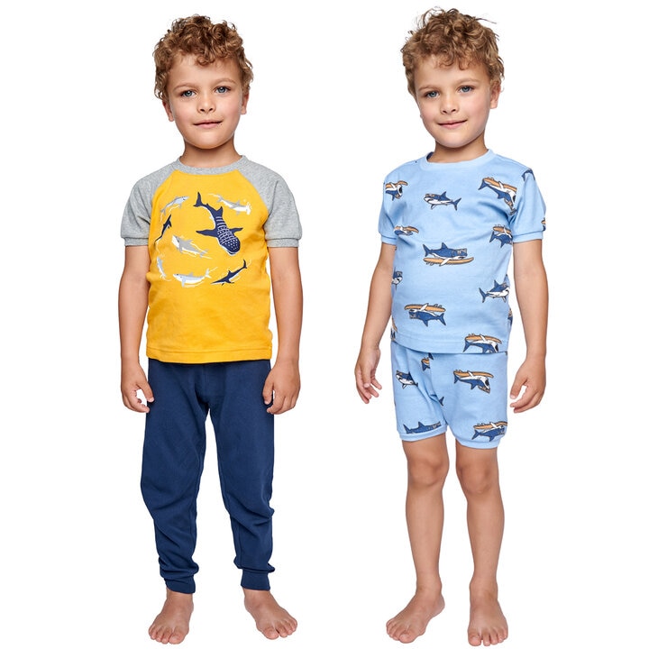 Pekkle Pijamas 4 piezas para Niños o Niñas Varias Tallas y Colores — Imagen 3 de 4