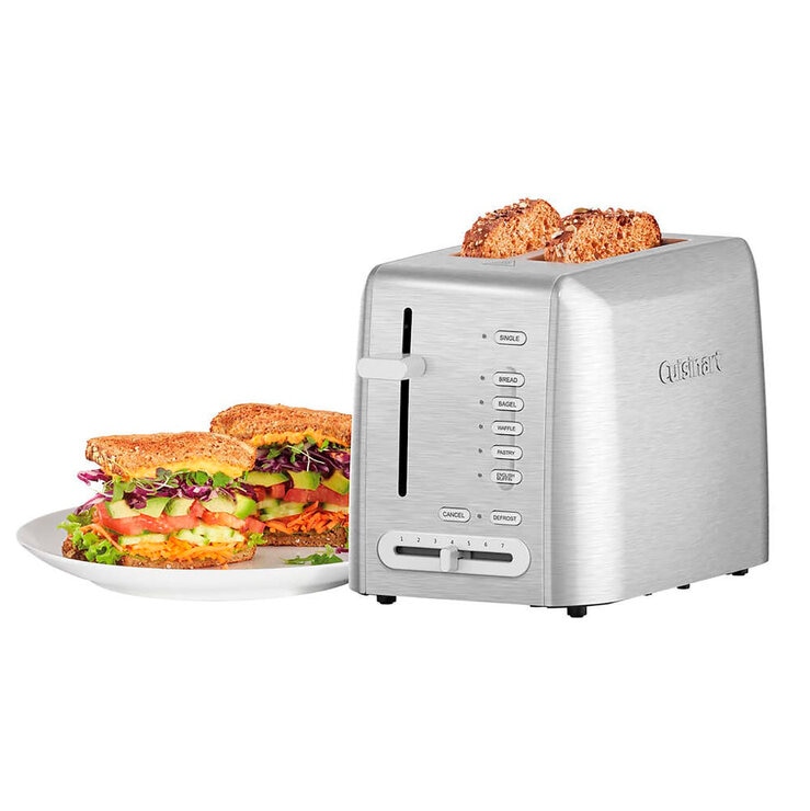 Cuisinart Tostador de Acero para 2 Rebanadas — Imagen 1 de 4