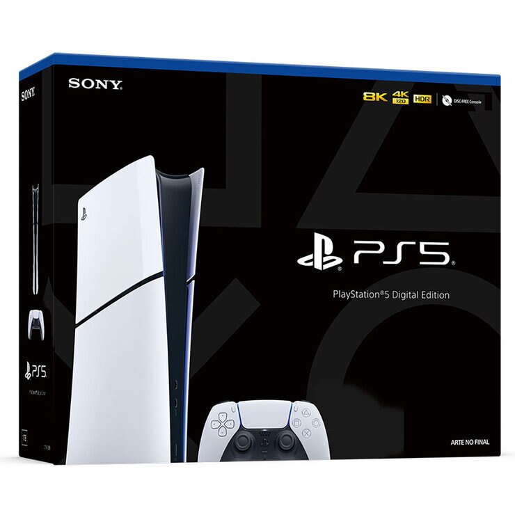 PlayStation 5: Consola Slim Digital 1TB — Imagen 3 de 4