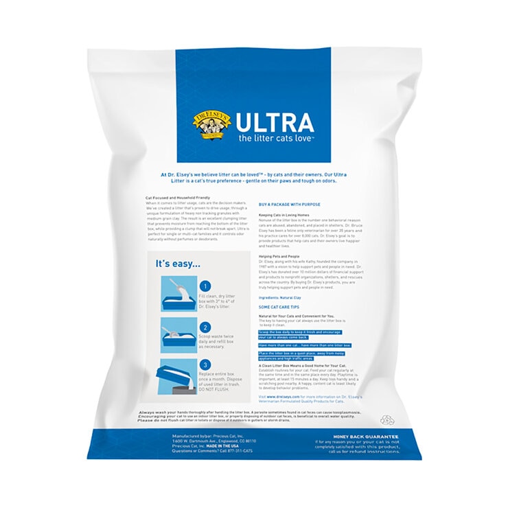 Dr Elsey's Arena Para Gato 18.14 kg — Imagen 2 de 4