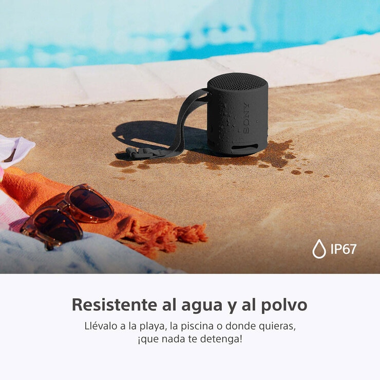 Sony SRS-XB100 Bocina inalámbrica portátil  — Imagen 3 de 4