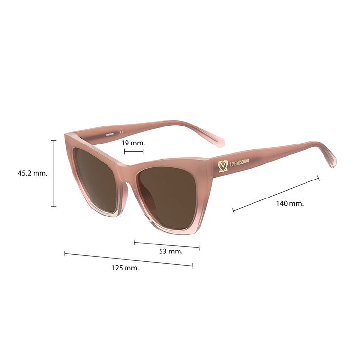 Moschino Love MOL070/S Lentes de sol — Imagen 3 de 4