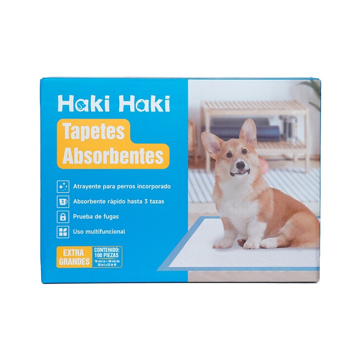 Megasoft Tapetes Absorbentes Extra Grandes Para Perro 100 pzs — Imagen 1 de 4