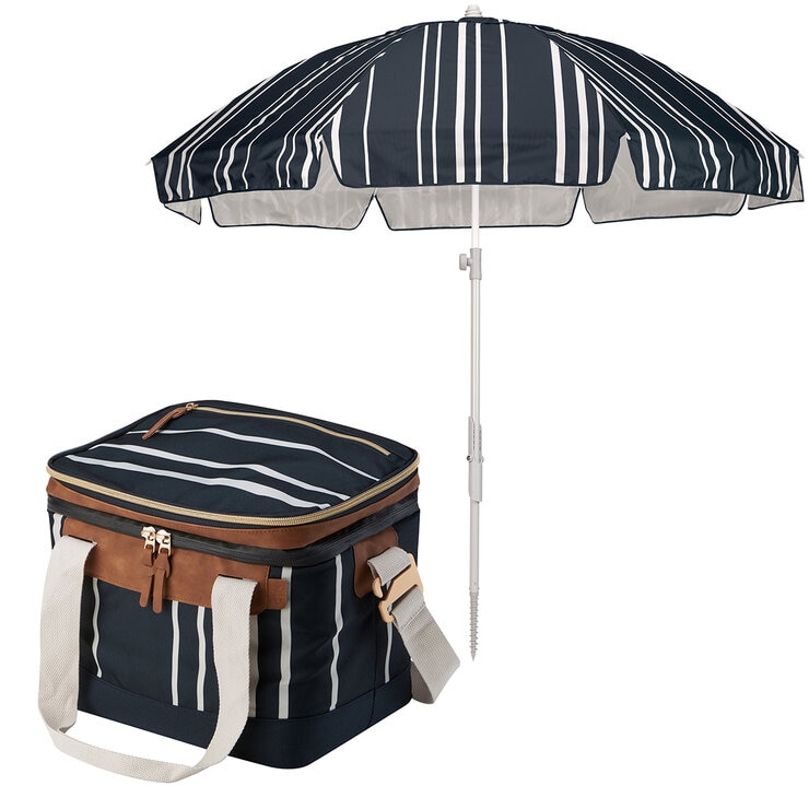 Clevermade Set de Hielera y Sombrilla Malibu Luxe — Imagen 1 de 4