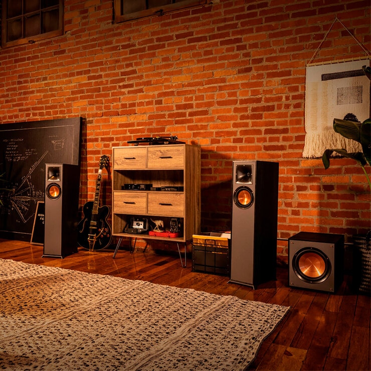 Klipsch Sistema de Audio 2 Torres, Subwoofer y Amplificador Pioneer — Imagen 2 de 4