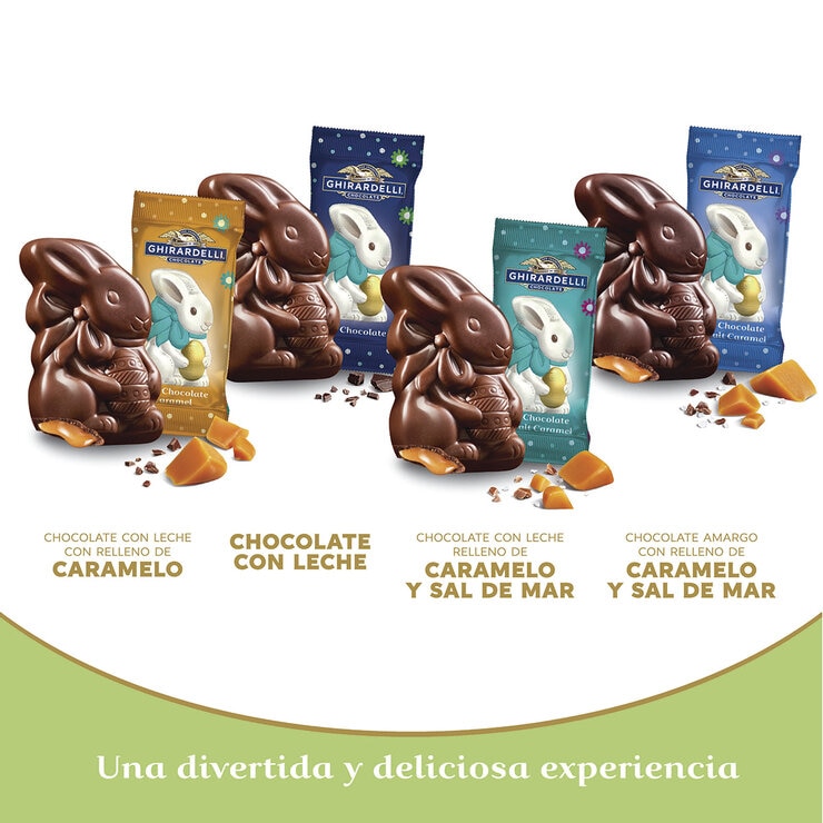 Ghirardelli Bunnies Surtido de Chocolates Rellenos 432 g — Imagen 2 de 4