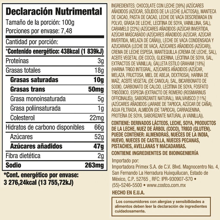 Kirkland Signature Enjambres de S'mores con Caramelo 748 g — Imagen 2 de 3