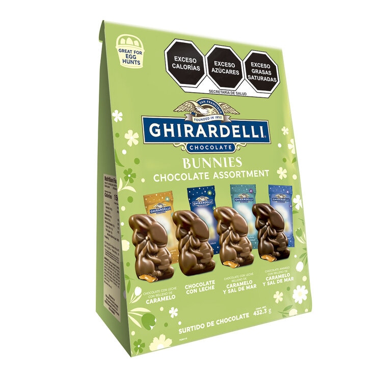 Ghirardelli Bunnies Surtido de Chocolates Rellenos 432 g — Imagen 4 de 4