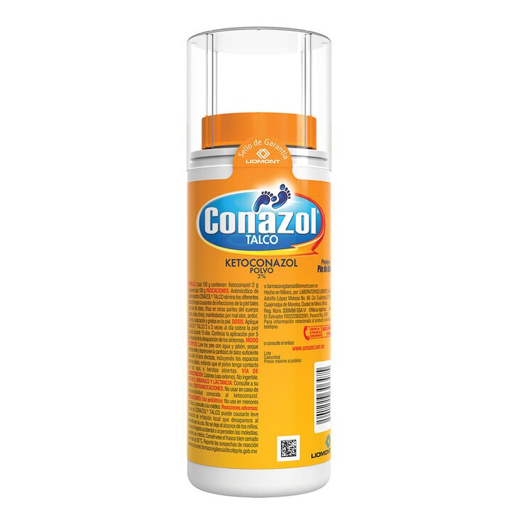 Conazol Talco 85g Ketoconazol — Imagen 2 de 3