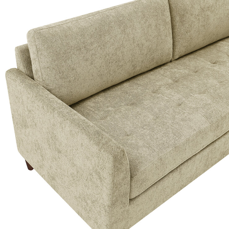 Lillian August, Sofá de tela con asiento acolchado — Imagen 4 de 4