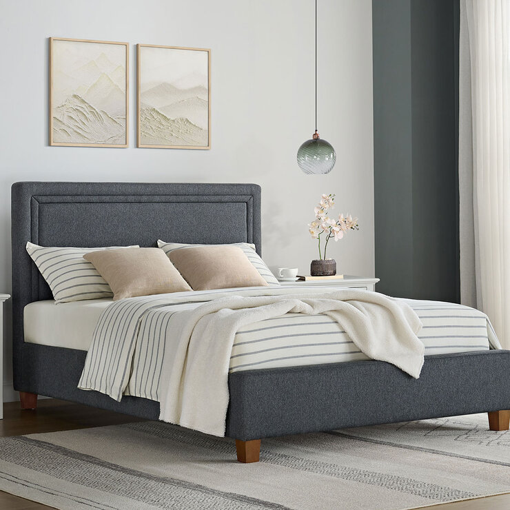 Northridge, Cama King Tapizada — Imagen 1 de 4