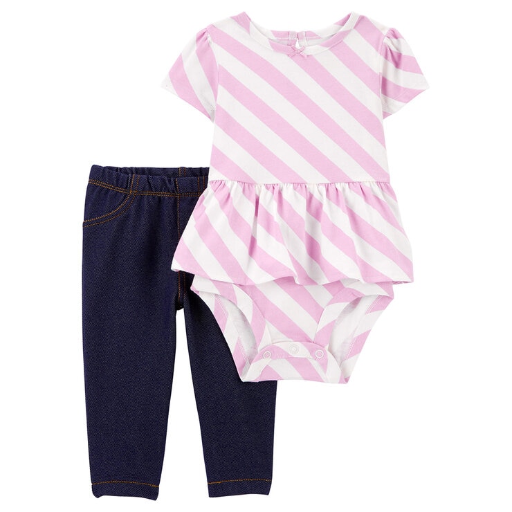 Carter's Conjunto de 2 piezas para Bebé Varias Tallas y Colores — Imagen 2 de 4
